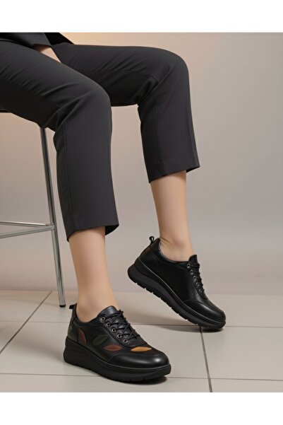 ÇAĞ AYAKKABI Genuine Leather Women's Casual Shoes Ç35