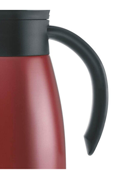 Borosil Vacuum Stainless Steel Teapot Red - 1Ltr