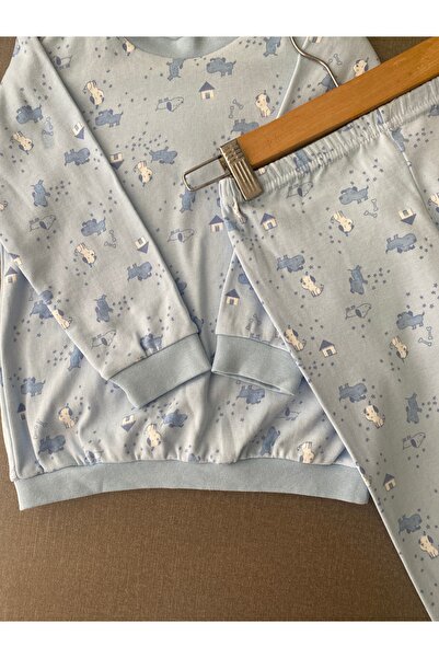 İNCİLA GY % 100 Pamuk Çocuk Pijama Takımı