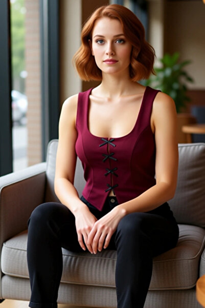 PayBuy Fitted Interlock Knitted Blouse Pool Collar Summer Casual Style Elegant Design Durable Material