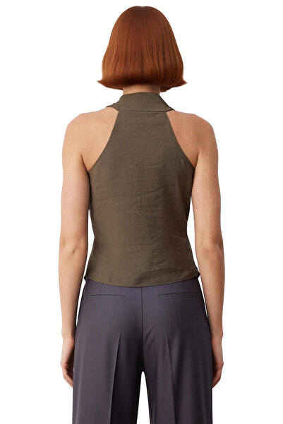 PayBuy Modal Double Breasted Blouse Fitted Fit Summer Casual Professional Look Carefully Selected