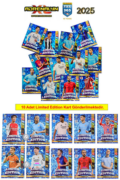 hediyecik بطاقات فيفا 365 أدرينالين إكس إل 2025 إصدار محدود للاعبي كرة القدم ...