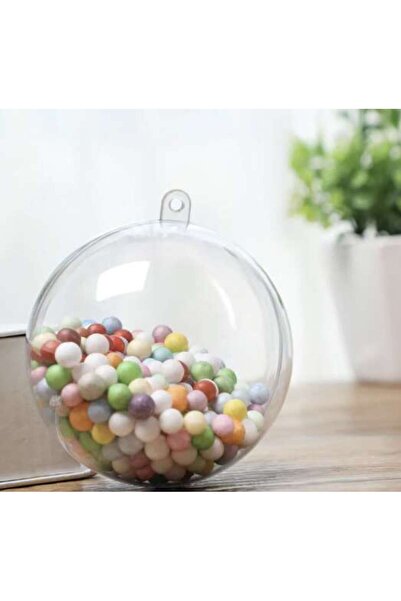 zola Σετ προσαρμοσμένων διαφανών σφαιρών, 5 τεμαχίων, πλαστικές, διαμέτρου 10 cm