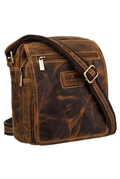 Other Geantă din piele PTN-IG-8-TMH-5948 Maro deschis