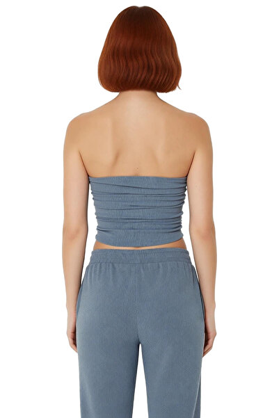 PayBuy Εφαρμοσμένη μπλούζα χωρίς στράπλες, ελαστικό πλεκτό ύφασμα, καθημερινό στυλ, ειδικό σχέδιο, άνετη εφαρμογή, τέλεια εφαρμογή