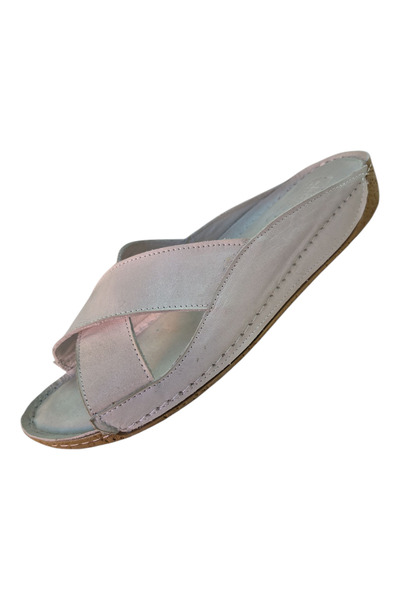 MelAlp Kadın Hakiki Deri Terlik