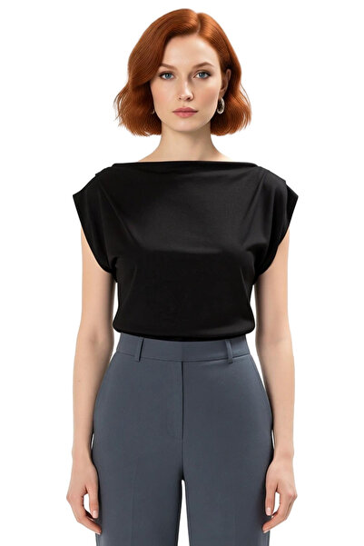 PayBuy Bluză cu mânecă scurtă din material subțire Stil casual și confortabil Design elegant Confortabil croială