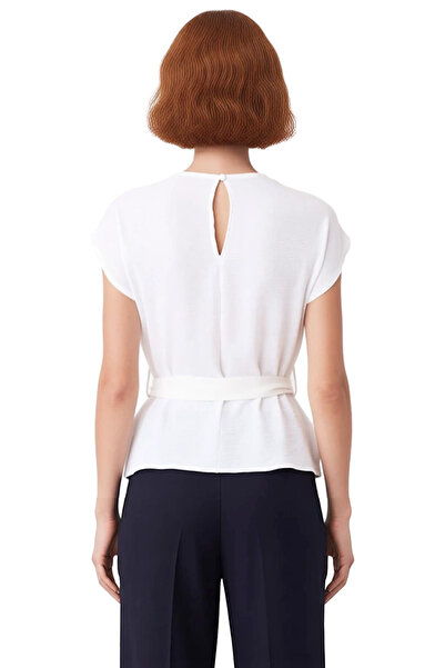 PayBuy Γυναικεία μπλούζα με λαιμόκοψη χωρίς μανίκια με κουμπιά, υψηλής ποιότητας, κομψή, άνετη, μοντέρνα, κομψή καθημερινή