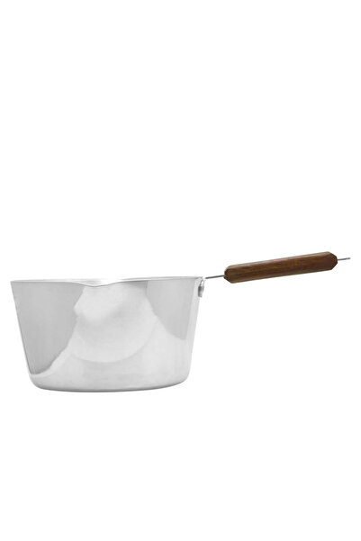 RAJ Wooden Handle Milk Pan, 22cm