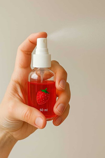 Genel Markalar 3'lü Set Çilek Kokulu 50 ml Çok Amaçlı Oda, Araç ve Kumaş Spre...