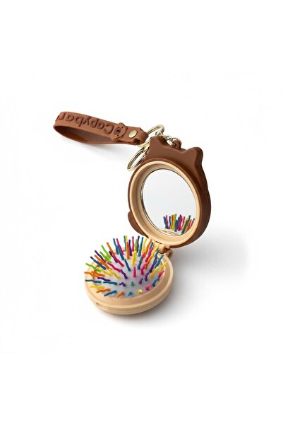 GIG AÇILIR AYNALI MODEL TARAKLI ÇANTA CHARMI