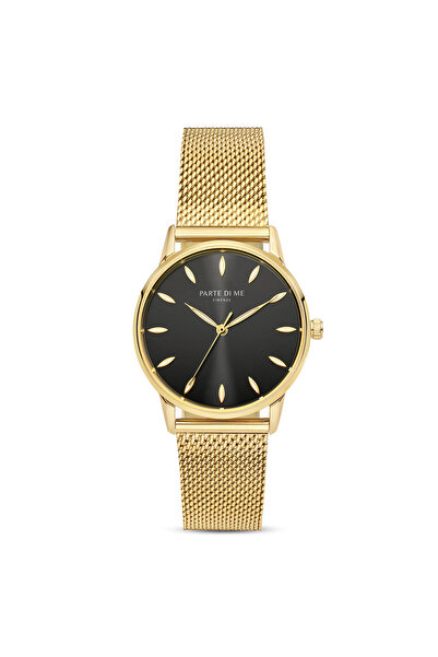 Parte di Me Orologio rund Damenuhr goldfarben und schwarz PDM09052