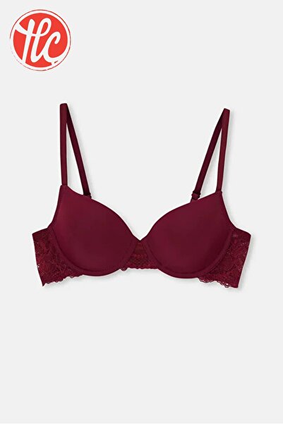 Eros 1150 Women's Flat Cup Lace Detailed Underwire Bra Set