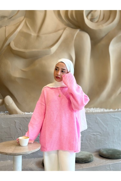 moda çağdaş Premium Oversize Triko Kazak