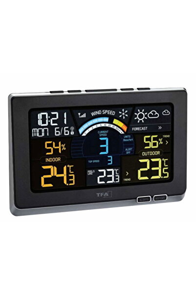 TFA Spring Breeze digital weather station with wireless external sensor 35.1140.01