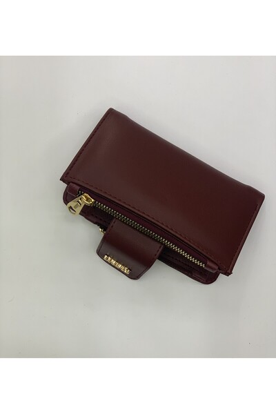 PurpleART Women's Large Horizontal Wallet with Magnet Closure 10X17Cm