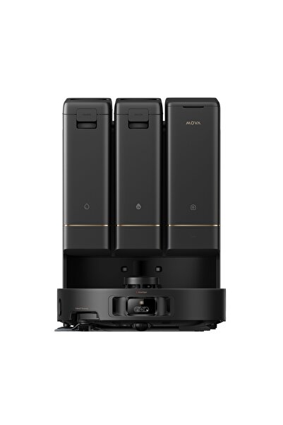 Mova Z50 Ultra Robot Vacuum Cleaner and Mop, 19000Pa, Self-cleaning, Anti-tangle brushes, Black