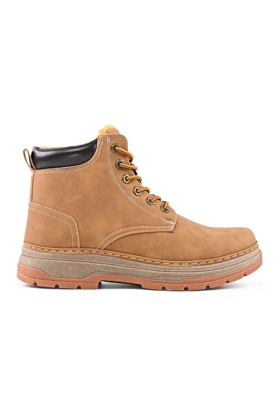 Tmall Men's boots, with fur lining, TM1GB1007, Camel