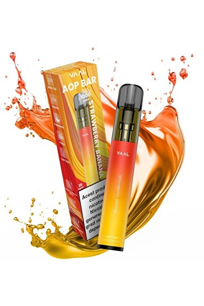 VAAL Kit AOP Bar 1000 pufuri 20mg - Strawberry Banana