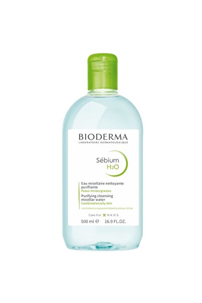 Bioderma Sebium Soluție micelară Sebium H2O pentru ten mixt și gras, 500 ml, Bioderma