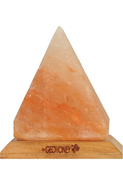 Geohoney Himalayan Salt Lamp with USB Mini - Mini Pyramid
