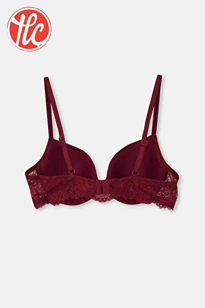 Eros 1150 Women's Flat Cup Lace Detailed Underwire Bra Set