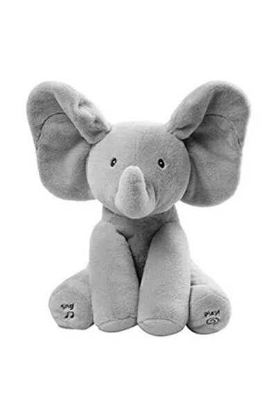 Arabest لعبة فيل بو، فيل محشو تفاعلي يغني بأذنين متحركتين، دمية محشوة موسيقية