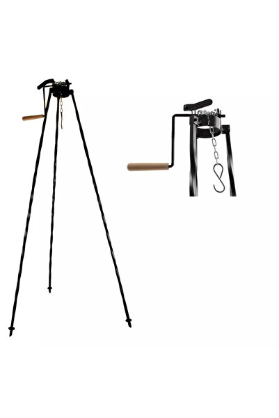 Perfect Home Suport pentru ceaun cu manivelă de 120 cm