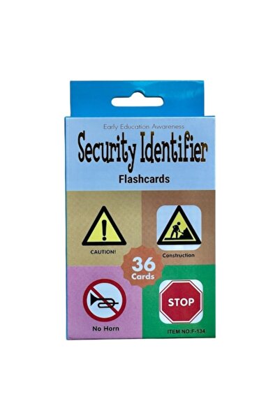 OEM Set educațional pentru copii – 36 de fișe interactive cu indicatoare rutiere