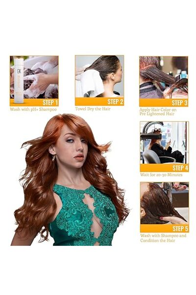 Global Keratin Culoare cremă, Vopsea de păr permanentă, 8.13 Blond auriu deschis cenușiu, 100 ml