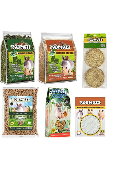 RodMozz Kemirgen Bakım Seti 6 lı