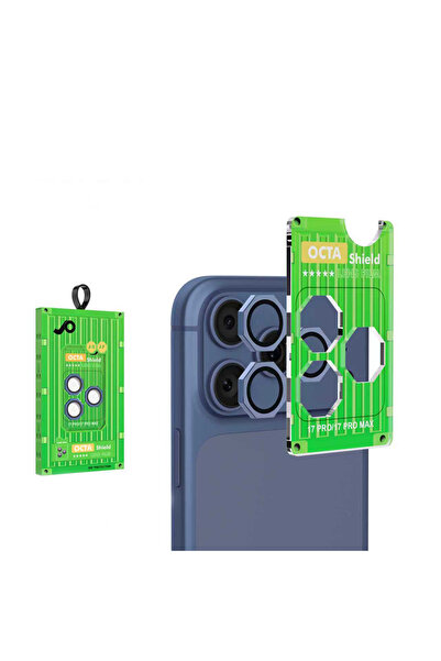 UnDePlus Apple iPhone 17 Pro Max Hexagon 8Gen Design Camera Lens Protector Cl-19