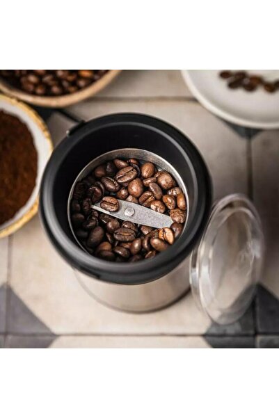 Klausberg Electric coffee grinder, 18 x 10.5 cm, 200W, silver gray,