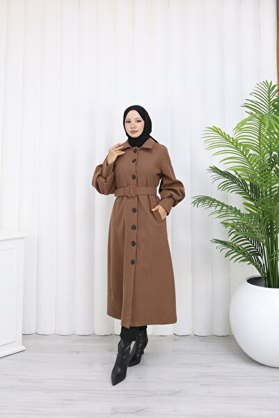 sorisso Μακρύ παλτό με κορδόνια