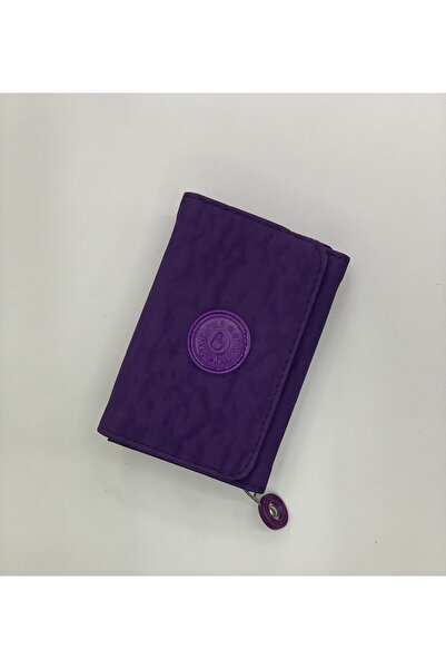 PurpleART Women's Medium Size Crinkle Wallet 10X13X5Cm