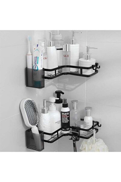Arabest Corner Shower Caddy, 2 Pack Rustproof Corner Organizer Shelves,Stainless Steel Shower Organizer