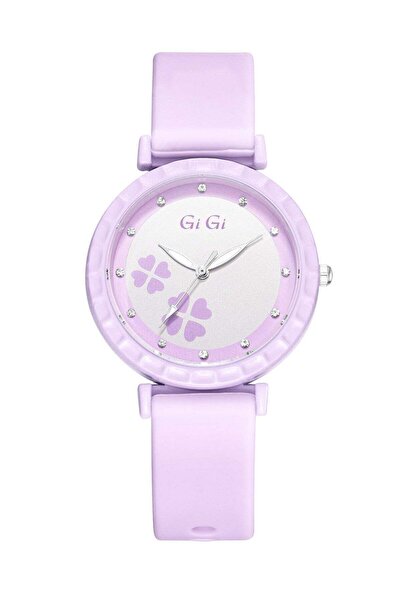 Gigi Women Wrist watch by Analog Watch Leather band Dial with Crystals