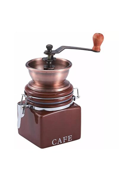 Kinghoff Rasnita de cafea traditionala, manuala, 19.5x8x8 cm,