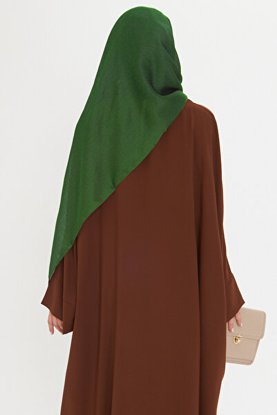 HÜRREM BONE Emerald Plain Classic Shawl Turlu Polyester Luxury Janjan 202126_37