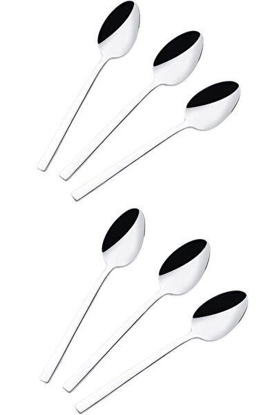 Mustran Stainless Steel 6-Piece Teaspoon Set