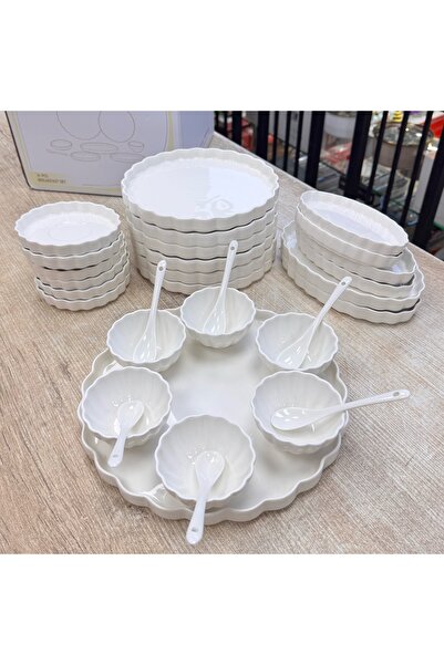 DGCHOME Vesper 31 Parça Kahvaltı Takımı