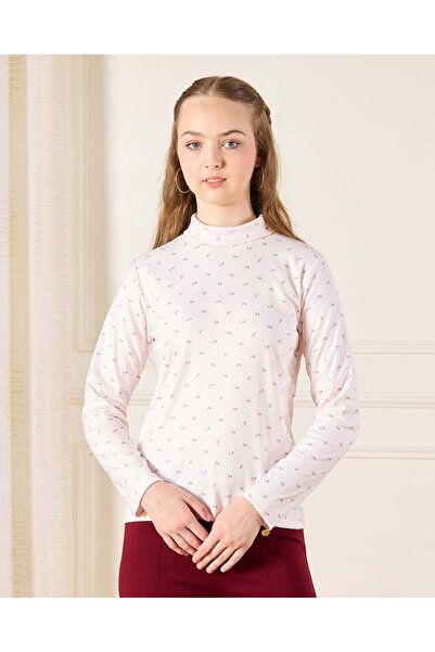 REDTAG Senior Girls Ivory And Fuchsia T-Shirt Set (Pack Of 2)