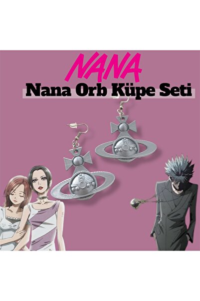 Bilgin Üretim Nana Vivienne Westwood Orb Küpe Seti – Hachi Shinichi Okazaki T...