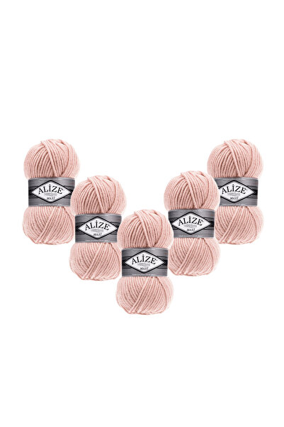 Alize Superlana Maxi 5-Pack – 523 - Thick Knitting Yarn for Winter Sweaters, Cardigans, and Scarves