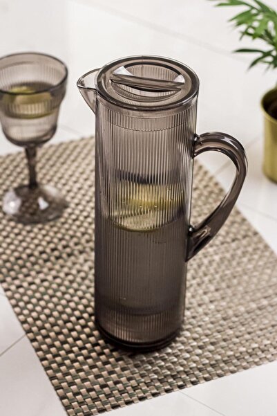 Mustran Arkilik Baroque 1.5 Lt Smoked Jug (Fits Refrigerator Door Shelf)