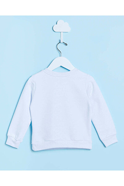 REDTAG Infant Boys White Long Sleeves T-Shirt