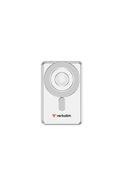 Verbatim Power Bank 5.000mAh C'n'G Magnetic Silver Wireless charging, 2 USB-C...