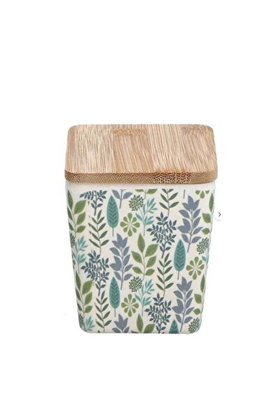 Generic Ceramic Food Storage Container with Bamboo Lid 330ml