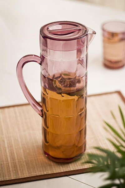 Mustran Arkilik Allegra 1.5 L Plum Pitcher (Fits Refrigerator Door Shelf)