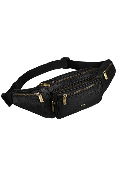 Other Geantă din piele PTN 2506-NDM-4956 NEGRU